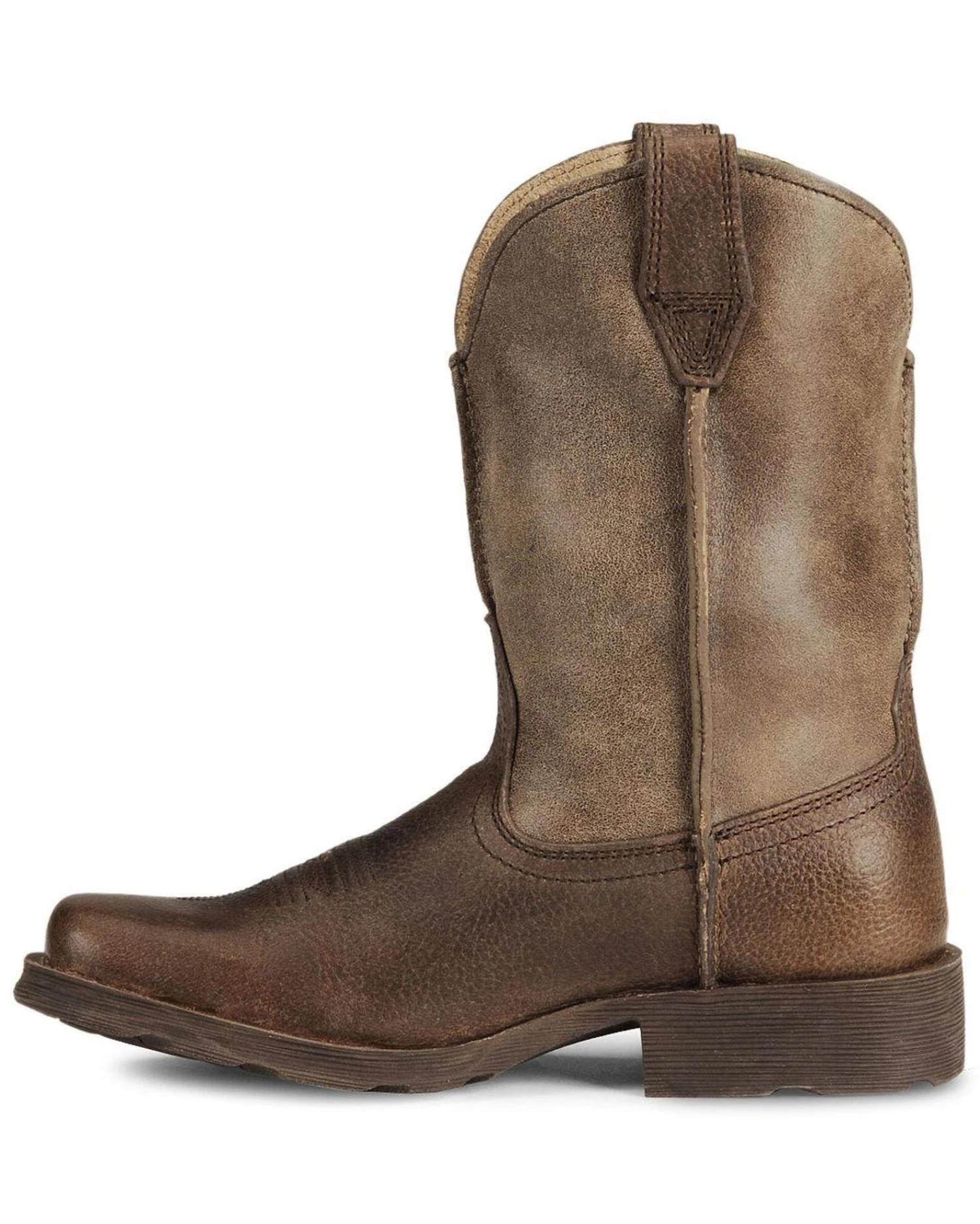 Ariat Boys' Earth Rambler Western Boots - Square Toe 5 Ariat Boys' Earth Rambler Western Boots - Square Toe - Image 3