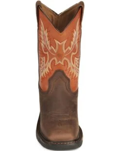 Ariat Boys' Earth Workhog Western Boots - Square Toe 12 Ariat Boys' Earth Workhog Western Boots - Square Toe -Children Boots Store 053712 B8 FT
