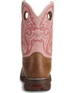 Durango Girls' Western Boots - Square Toe -Children Boots Store 053748 22 BK