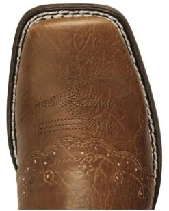 Durango Girls' Western Boots - Square Toe -Children Boots Store 053748 22 TP
