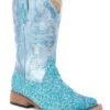 Roper Kid's Floral Glitter Western Boots -Children Boots Store 053846 83 P1