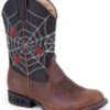 Roper Kid's Light Up Spider Web Western Boots -Children Boots Store 053D07 41 P1