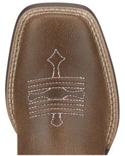 Ariat Girls' Tombstone Western Boots - Broad Square Toe -Children Boots Store 053H95 ZS TP