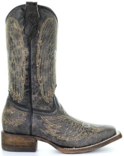 Corral Boys' Goldie Winged Western Boots - Square Toe -Children Boots Store 2000054587 001 P2