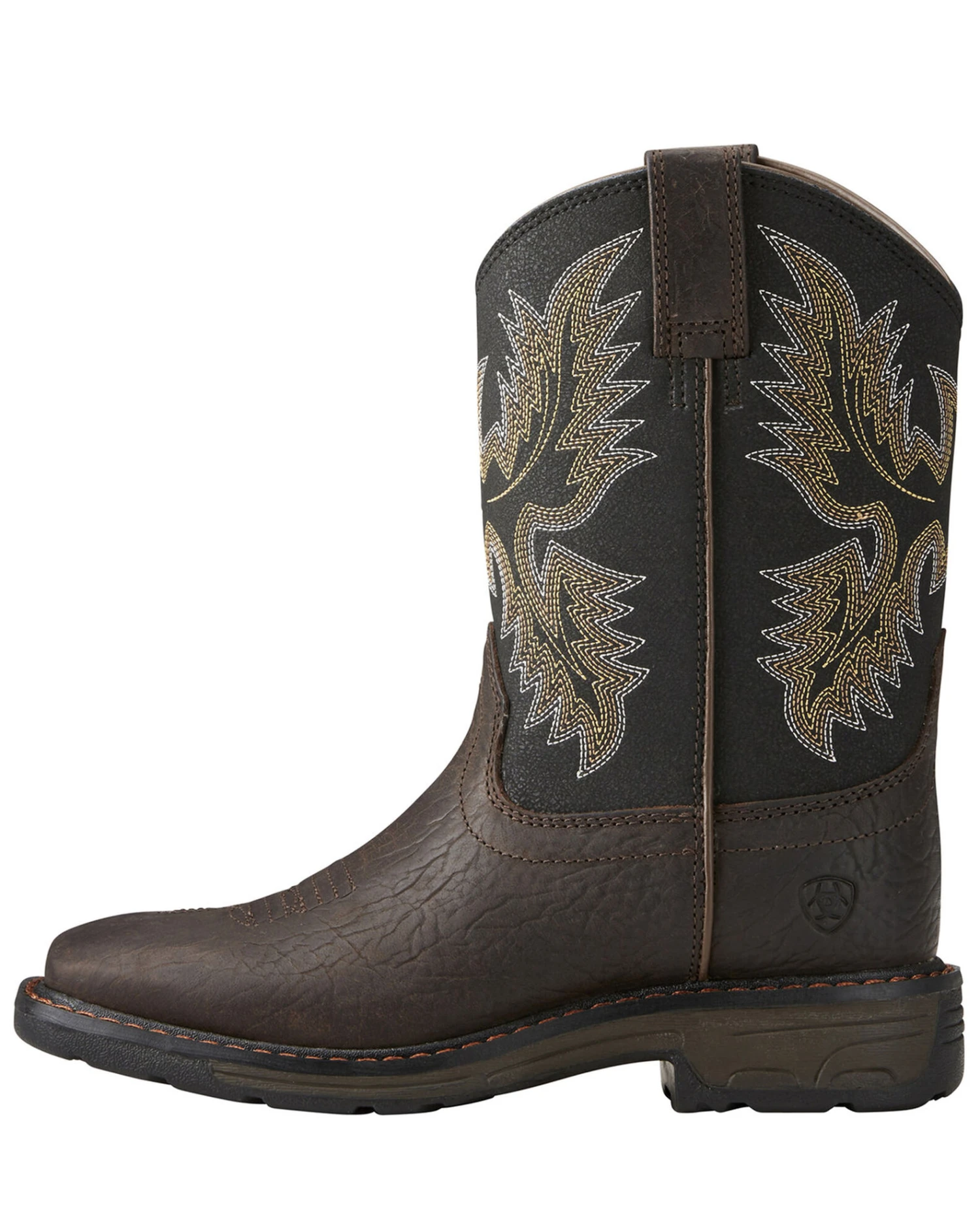 Ariat Youth Boys' Workhog Bruin Western Boots 4 Ariat Youth Boys' Workhog Bruin Western Boots - Image 2