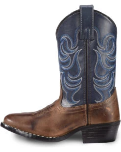 Cody James Boys' Two-Tone Embroidered Western Boots - Round Toe 10 Cody James Boys' Two-Tone Embroidered Western Boots - Round Toe -Children Boots Store 2000221649 200 LT