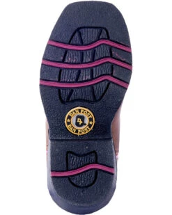 Dan Post Toddler Girls' Tryke Leather Boots - Square Toe  -Children Boots Store 2000244303 295 BM