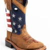 Cody James Boys' USA Flag Western Boots - Broad Square Toe 1 Cody James Boys' USA Flag Western Boots - Broad Square Toe -Children Boots Store 2000253465 200 P1