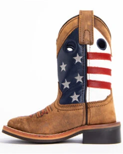 Cody James Boys' USA Flag Western Boots - Broad Square Toe 11 Cody James Boys' USA Flag Western Boots - Broad Square Toe -Children Boots Store 2000253465 200 P3