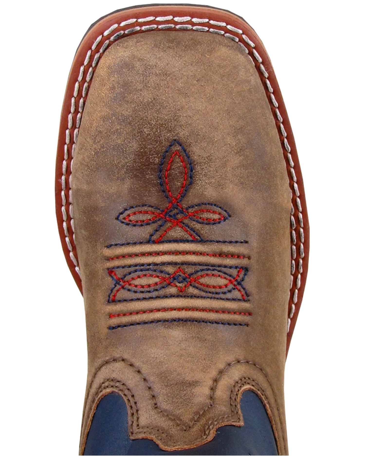 Smoky Mountain Boys' Stars And Stripes Western Boots - Square Toe 4 Smoky Mountain Boys' Stars And Stripes Western Boots - Square Toe - Image 2