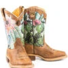 Tin Haul Girls' Cactilicious Embroidered Western Boots - Square Toe 1 Tin Haul Girls' Cactilicious Embroidered Western Boots - Square Toe -Children Boots Store 2000279896 200 P1