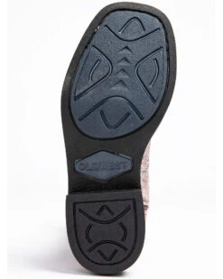 Shyanne Little Girls' Faux Leather Western Boots - Square Toe -Children Boots Store 2000291620 650 P7