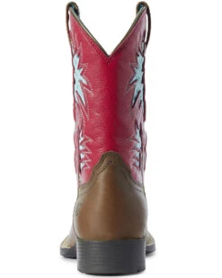 Ariat Little Girls' Homestead VentTEK Western Boots - Broad Square Toe -Children Boots Store 2000294019 200 P3