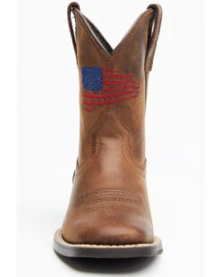 Ariat Boys' American Pride Western Boots - Square Toe 12 Ariat Boys' American Pride Western Boots - Square Toe -Children Boots Store 2000320900 200 P4