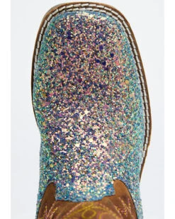 Shyanne Girls' Glitterama Western Boots - Broad Square Toe -Children Boots Store 2000328725 200 P6