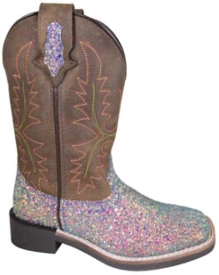 Smoky Mountain Girls' Ariel Western Boots - Broad Square Toe