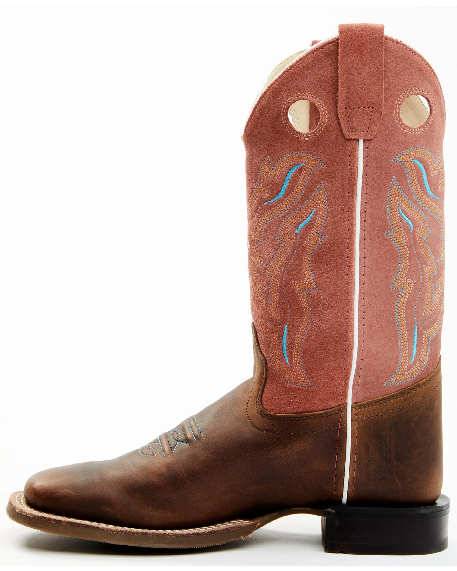 Cody James Boys' Inlay Western Boots - Broad Square Toe 5 Cody James Boys' Inlay Western Boots - Broad Square Toe - Image 3