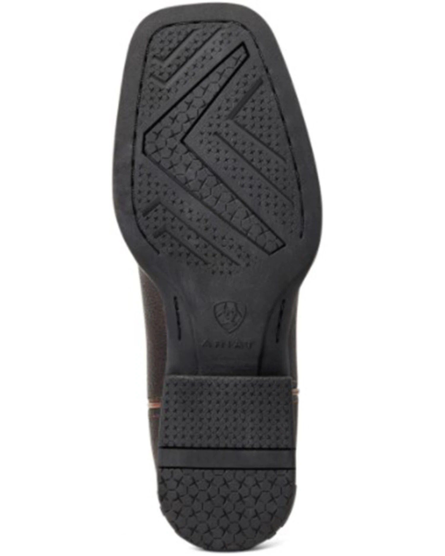 Ariat Boys' Amos Hand-Stained Western Boot - Broad Square Toe 7 Ariat Boys' Amos Hand-Stained Western Boot - Broad Square Toe - Image 5