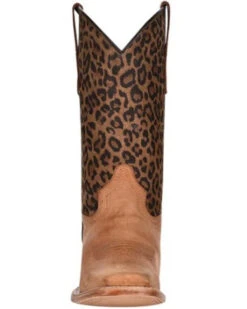 Circle G Girls' Leopard Print Western Boots - Square Toe 8 Circle G Girls' Leopard Print Western Boots - Square Toe -Children Boots Store 2000361088 271 P3