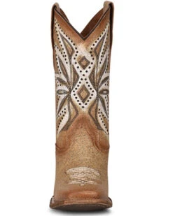 Corral Girls' Straw Embroidery Western Boots - Square Toe -Children Boots Store 2000361091 280 P3
