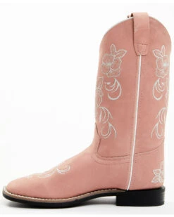 Shyanne Girls' Little Lasy Floral Embroidered Leather Western Boots - Broad Square Toe 11 Shyanne Girls' Little Lasy Floral Embroidered Leather Western Boots - Broad Square Toe -Children Boots Store 2000374455 650 P3